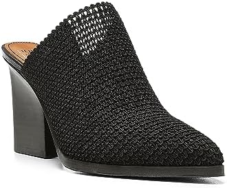 Donald Pliner Women's Vamia Basic Elastic Mule, Black, 6 | Image 6