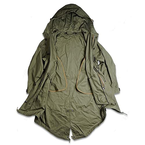 M51 M1951 Parka Men's Outdoors Windbreaker Fishtail Coat2