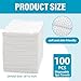 Tvvcalk 100 Pcs Disposable Towels 28'' x 12'', Large Towels for Hair, Face, Body, Thickened Disposable Spa Towels for Beauty Salon, Gym, Travel, Cleaning