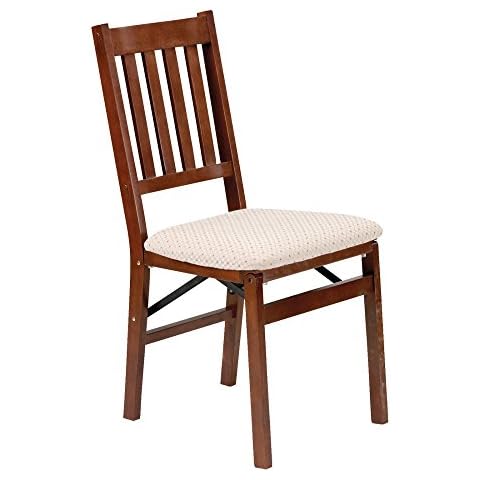 MECO Solid Wood Folding Chair Set of 2 Cover