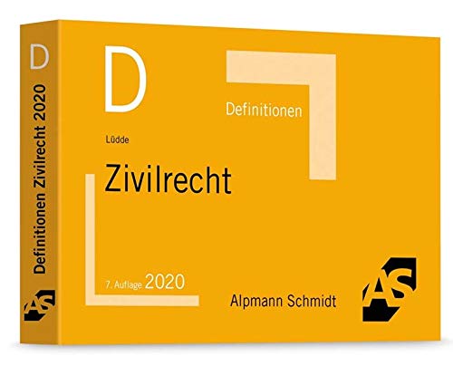Definitionen Zivilrecht Definitionen Zivilrecht