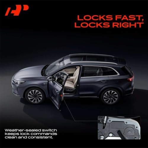 Image of A-Premium Rear Right Passenger Side Door Lock Actuator | Compatible with Nissan Sentra 2007-2011 Sedan