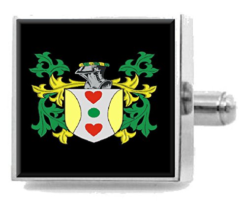 Pasador clip para corbata Mclean Scotland escudo de armas grabado accesorio masculino
