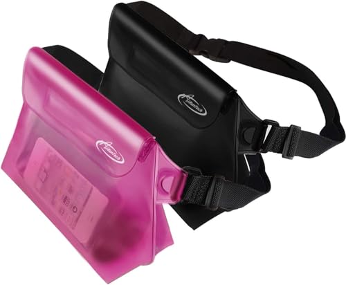 AiRunTech Waterproof Fanny Pack, Beach Cruise Vacation Essentials, Waterproof Pouch