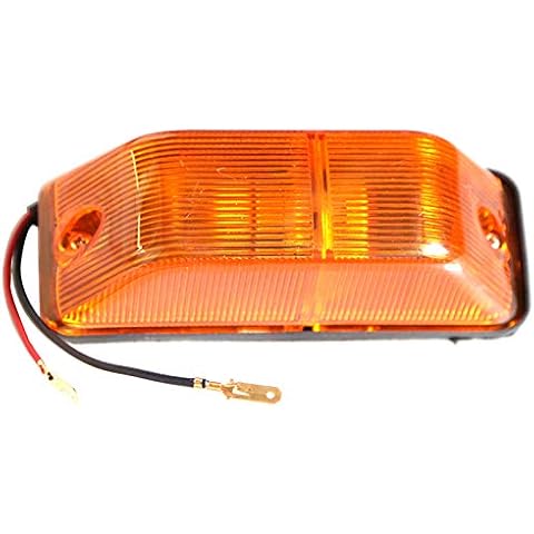 WXQP Yellow Indicator Side Marker Lamp Lights Car for Mercedes Sprinter 906 OE 0018204921 2D0949101A 2D0949102 A0018204921 0018204921 A0018205021 Cover