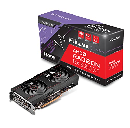 グラフィックボード・グラボ・ビデオカード Sapphire PULSE Radeon RX 6650 XT 8GB Sapphire Pulse AMD Radeon RX 6650 XT Gaming OC 8GB GDDR6