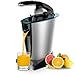 Cecotec Spremiagrumi elettrico a braccio EssentialVita Hyden 600 Steel. 600 W,...