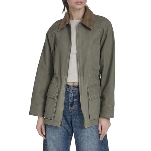 Image of Levi's Women's Collared Cotton Barn Jacket