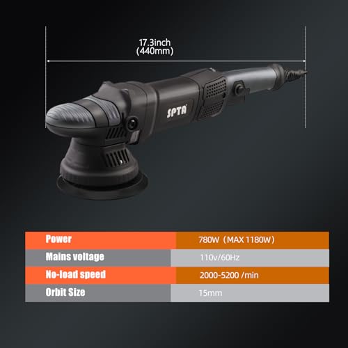 SPTA 5-Inch Dual Action Polisher