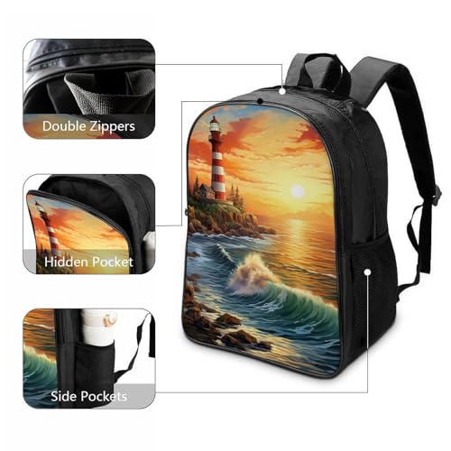 Sac à dos enfant école Lighthouse ergonomique et grand compartiment