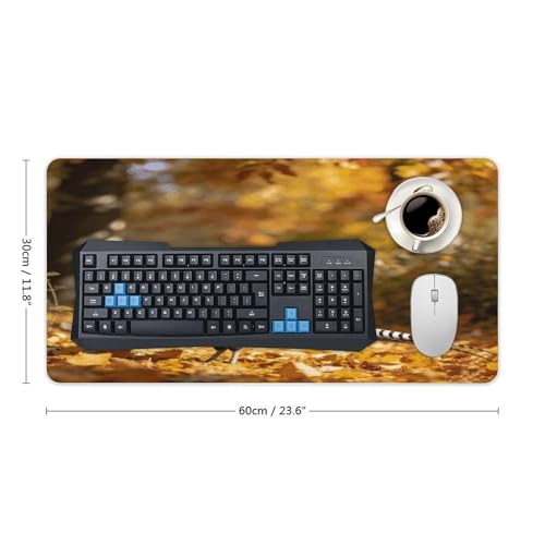 Faisan D'automne Desk Pad resistente al agua grande miniatura 2