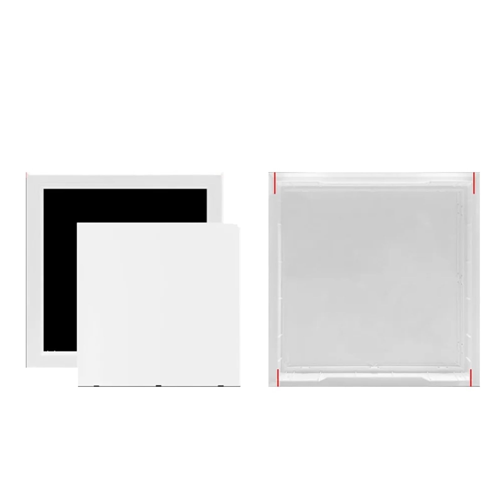 Dunsby One Color Access Panel Access Panel For Drywall Inspection Port White Door Plastic Removable(300X300mm)