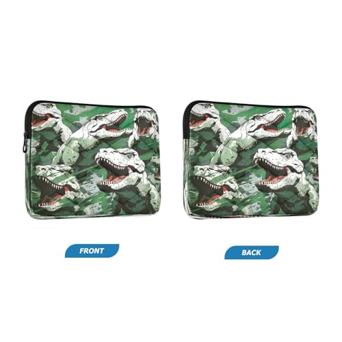 Funda para portátil 13-14 pulgadas impermeable con diseño dinosaurio miniatura 2