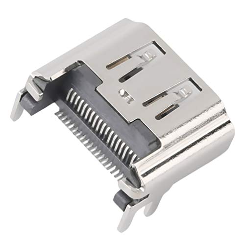 SHUANGCONG Conector de Interfaz de zócalo de Puerto HDMI Perfectamente diseñado para Playstation 4 para PS4 Silver