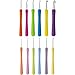 Boye 3396270001 Ergonomic Crochet Hook Set, Set Includes 12 Crochet Hooks Ranging from Sizes 2.25mm to 10mm, 12 Piece Set
