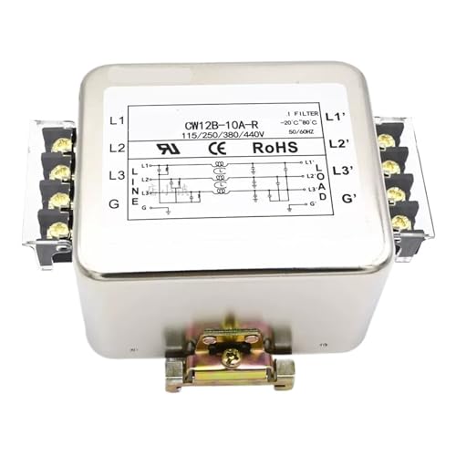 Filtro trifásico CW12B-40A-R contra interferencias electromagnéticas 2