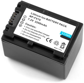 Battery for Sony NP-FV70 Handycam HDR-CX150 DCR-SR