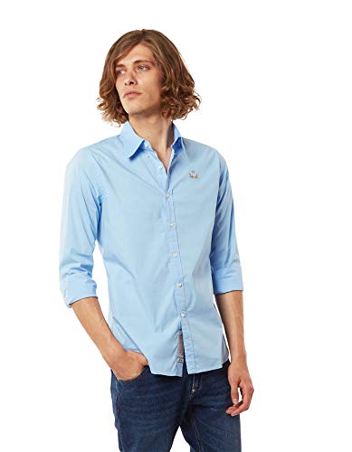 La Martina - Herrenhemd Slim fit, Glockenblume, Man