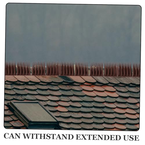 CIYODO 4 Pcs espinho de passarinho facil de usar Fácil de usar cercas picos de pássaros para cerca d