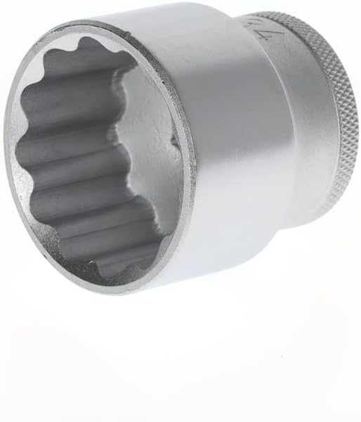 Soquete GEDORE D 19 34 de 1/2 pol. e 34 mm em aço cromo-vanádio