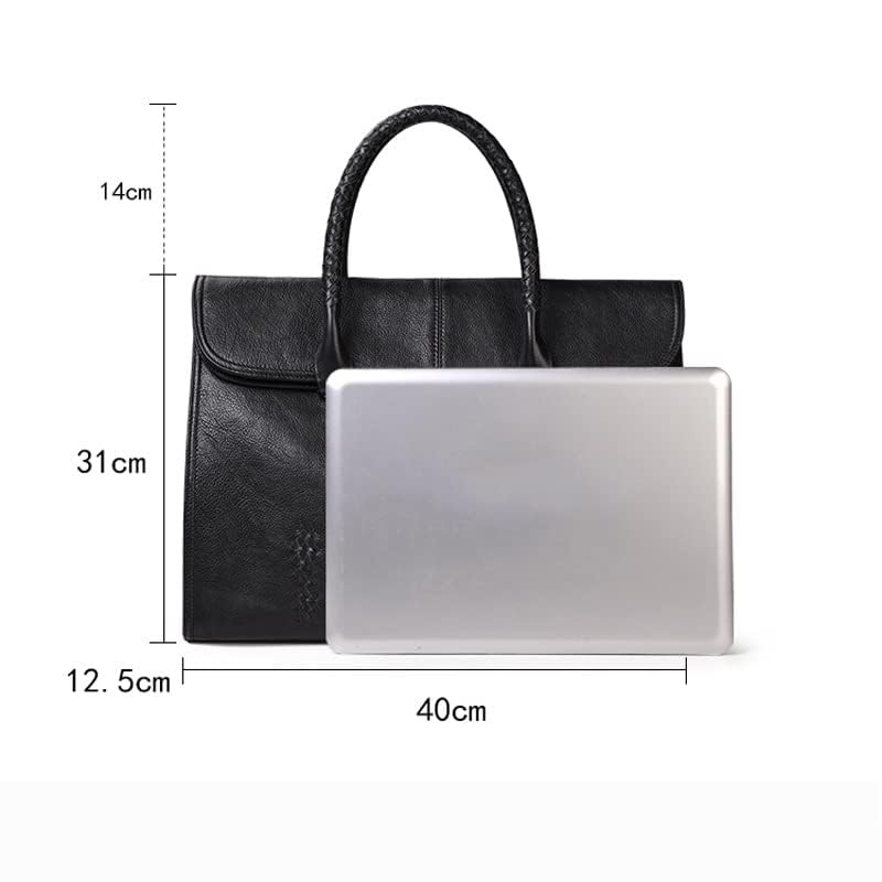 HBJWOV Large Capacity Business Briefcase Computer Bag Trendy Handbag Texture Tote Bag3