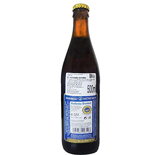Cerveja HB, Dunkel, Garrafa, 500ml 1un