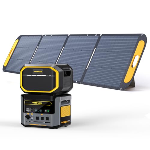 VTOMAN 2376Wh Power Station Bundle with Solar