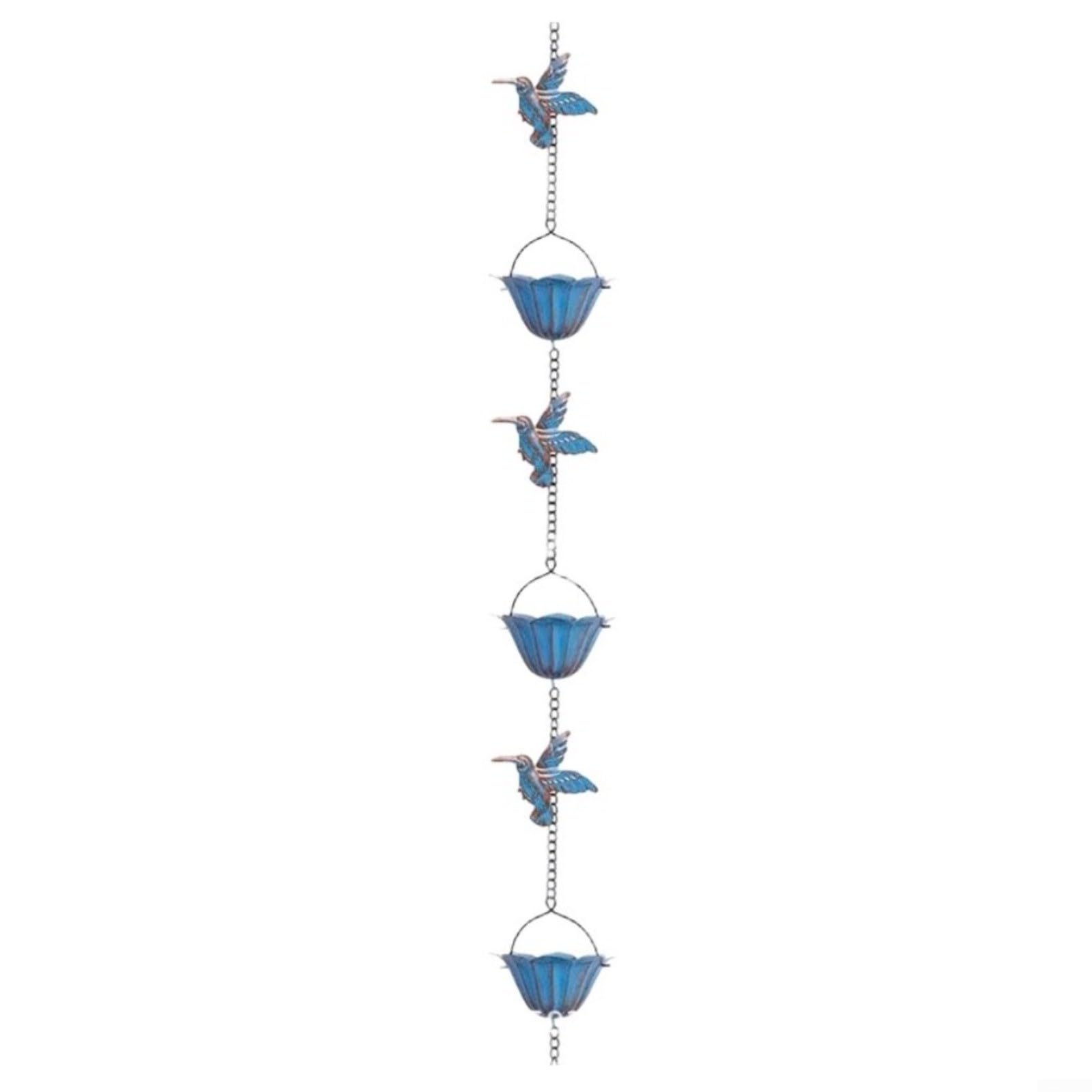 Metal Bird Rain Chains For Gutters Uk,Outdoor Rain Catcher,Home Decor