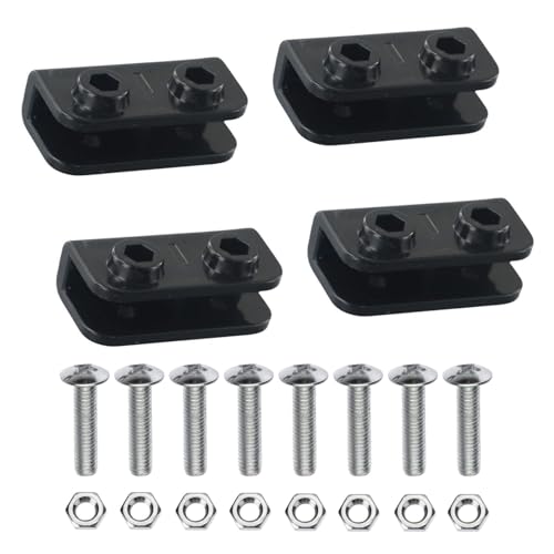 (4 Sets) 2-Way Pop-up Event Shelters Gazebo Replacement Connector,with 8