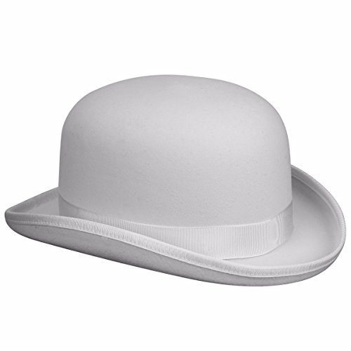 Bailey of Hollywood Derby Hat White, Medium