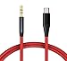 Aux Cable USB-C to 3.5mm Audio Cord Compatible with Samsung Galaxy A56 5G/A36 5G/A26 5G, Car Stereo Aux-in Adapter Speaker Jack Wire Braided Type-C