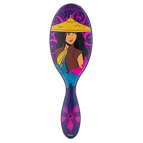 Wet Brush Disney Original Detangler Hair Brush - Raya, Purple - Comb for Women, Men and Kids - Wet or Dry – Removes Knots and Tangles - Natural, Thick, and Curly Hair