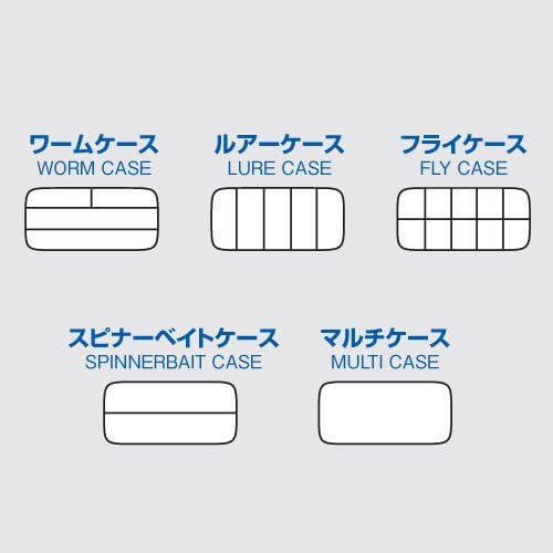 MEIHO SFC Lure Case LL Clear
