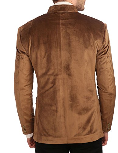 Image of WINTAGE Men's Velvet Grandad Collar Blazer