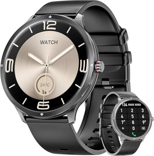 Joautrial Smartwatch Uomo, 1,75' AMOLED Grande Schermo Orologio con Chiamate Bluetooth, Doppie...