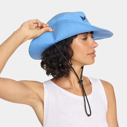 Image of MISSION Cooling Bucket Hat - Unisex Wide-Brim Hat for Men & Women - Lightweight, Foldable & Durable - Cools Up to 2 Hours