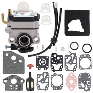 Mengxiang GX22 GX31 16100-ZM5-803 Carburetor fit for WYL-115 GX35 FG100 4 Stroke Tiller HHE31C HHT31S Edger UMK431 Trimmer Chinese 139F YM141 Troy-Bilt TB575SS TB146EC Replace 16100-ZM5-A95