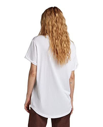Miniatura 2 de G-Star Raw Lash Fem Loose Top, Camiseta Para Mujer, Blanco White D16902-4107-110 , Xl