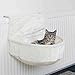 TRIXIE Sac Confort pour Radiateur Peluche pour Chat Blanc 45 × 13 × 33 cm