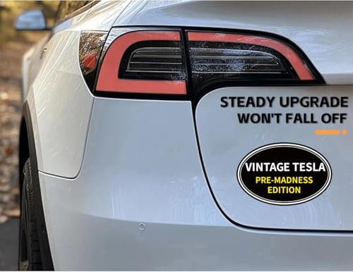 Image of 2 Pack Anti Elon Vintage Pre Madness Edition Magnet - Vinyl Coat of Arms Auto Bumper Magnet