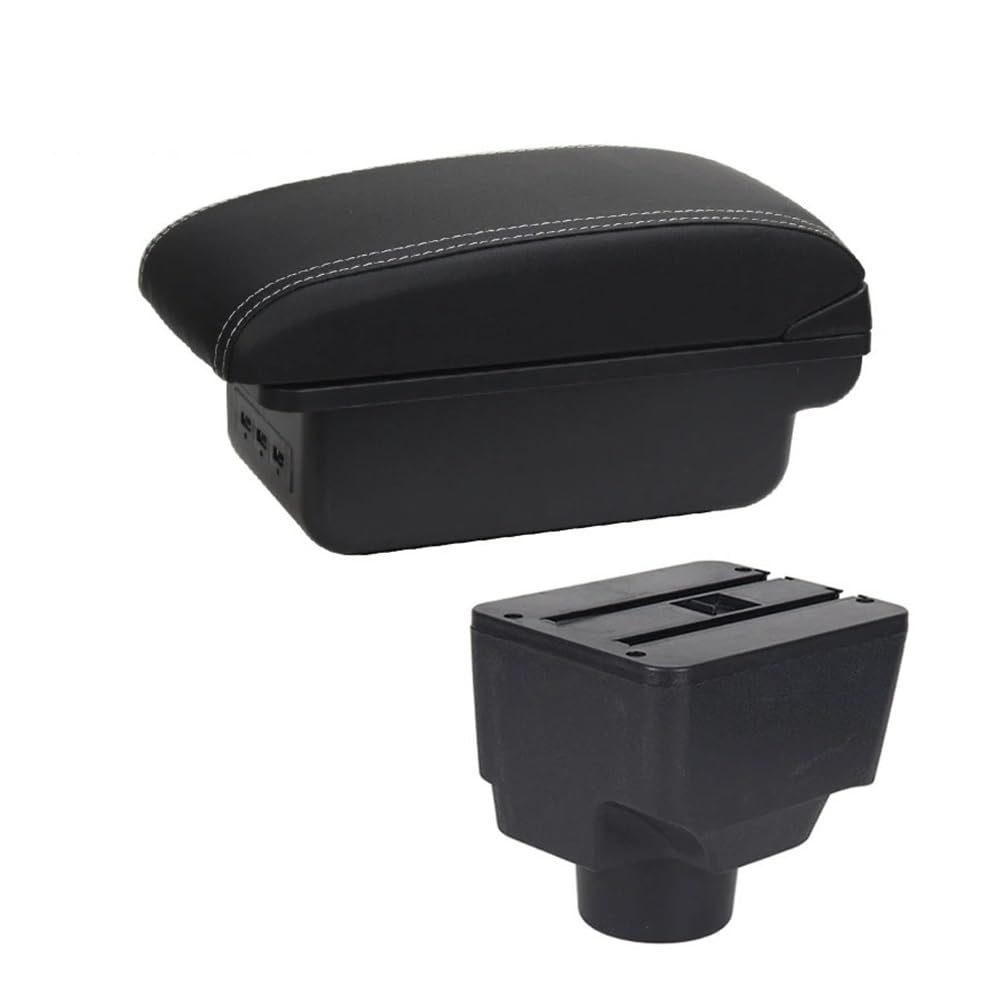 Car Armrests Compatible With Hyundai For Elantra XD Car Armrest Box Central Store Content Storage Interior Details Ashtray USB Interface Cup Hold