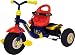 Kettler Happy Air Navigator Fly Convertible Tricycle with Push Handle for Steering and Toy Sand Bucket, Toddler Stroll and Ride Trike
