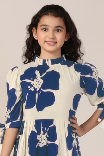 Image of Fashion Dream Girl's Rayon Floral Printed Dress|Girls Dress|Western Dress|Casual Wear
