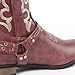 Cowboy Boots For Women,Women's Round Toe Low Chunky Heel Cowgirl Boot Mid Calf Western Boots Pull On Fashion Cowboy Shoes