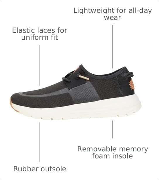 Image of HEYDUDE Sirocco | Women's Shoes | Women's Lace Up Loafers | Comfortable & Light-Weight