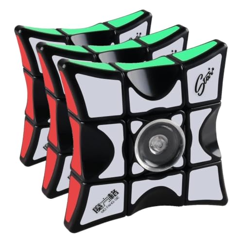 Image of D-FantiX Fidget Spinners Cube, 1x3x3 Floppy Cube Puzzle Fidget Spinner Anti-Anxiety Fidget Toys for Kids Adults (Pack of 3)