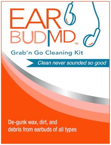 eosera® Ear Bud MD® - Complete Cleaning Kit for Crystal Clear Sound | Keep Your AirPods and Ear Buds Performing at Their Best | Cleaning Putty, Towelettes, Brushes image 5