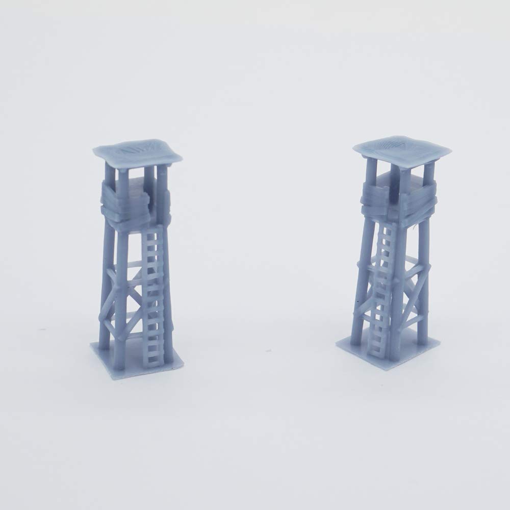 Outland ModelsModel Railroad Scenery Layout Small Watchtower Set 1:220 Z Scale