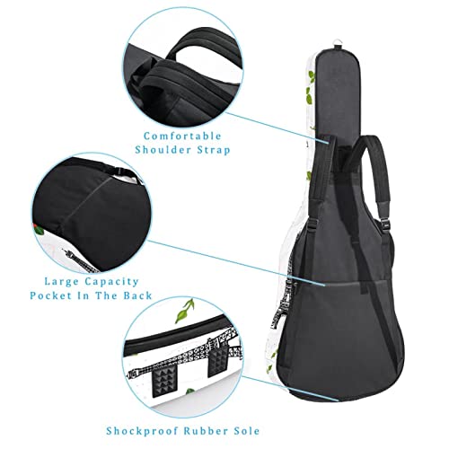 Housse pour guitare acoustique Bleu brillant 1 cm d’épaisseur 101,6 cm, Multicolore 10., 42.9×16.9×4.7 in, Organiseur de… - Les Beatles, Paul McCartney, John Lennon, RIngo Starr, George Harrison Housse pour guitare acoustique Bleu brillant 1 cm d'épaisseur 101,6 cm, Multicolore 10., 42.9x16.9x4.7 in, Organiseur de… – Image 4
