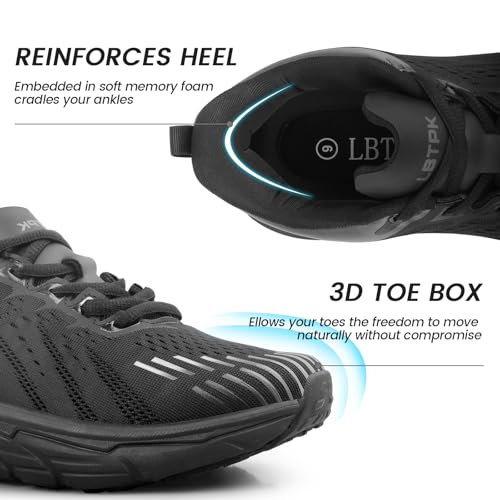 Walking Shoes for Women- Lightweight, Slip On, Breathable Sneakers for Running, Walking, Jogging, Gym4